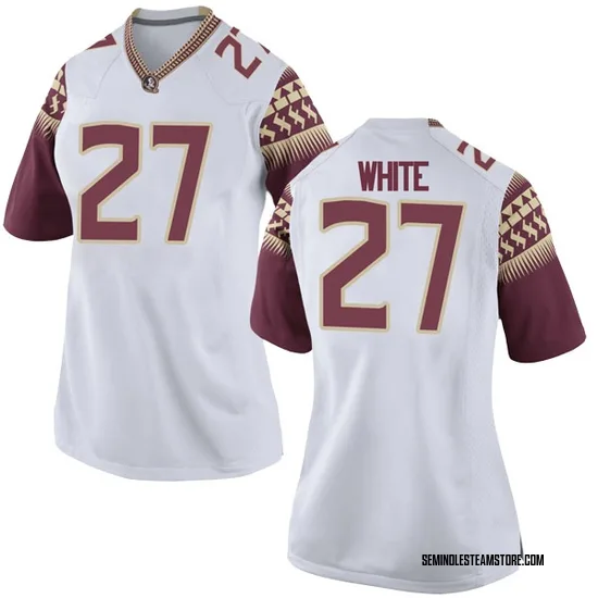 Zaquandre White Nike Florida State Seminoles Women's Game Football ...